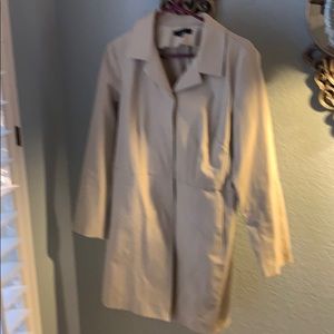 S&d beige rain coat